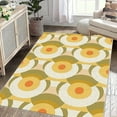 thumbnail image 6 of 6'x9' carpet carpet small arrel speckled wool-blend area rug coastal area rug floral area rug, 6 of 7