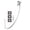 C, variant on Souew Extendable Window Cleaner Tool with 1 Sponge Pad, 360° Rotating Head Glass Cleaning Brush, No Ladder Needed Streak Free Window Washer for Indoor Outdoor High Windows Glass Doors Mirrors