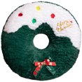 thumbnail image 1 of Muñeca de peluche con dibujos animados de rosquilla navideña de 40 cm, relleno suave, 1 of 2