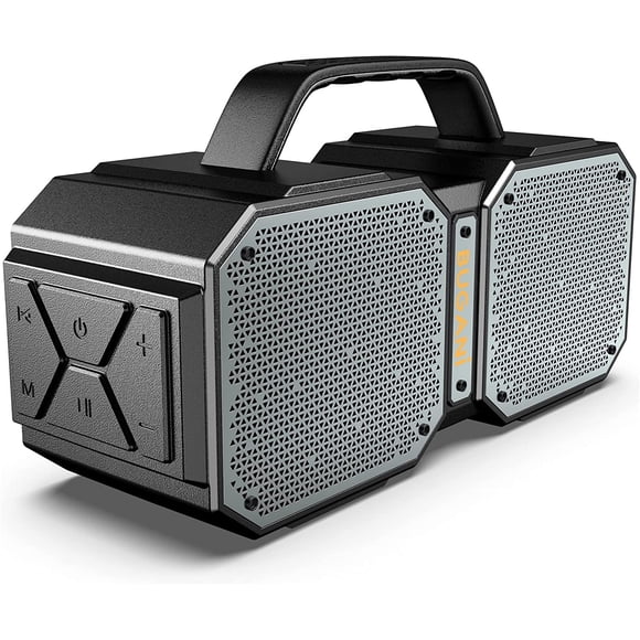 Altavoz Bluetooth BUGANI Shock Portable 60W Resistente al Agua Negro