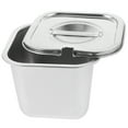 Masteelf Stainless Steel Ice Cream Container Freezer Food Storage