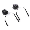 thumbnail image 3 of Adaptador de riel para auriculares, soporte de suspensión rápido para cascos ACH (negro), 2 uds., 3 of 7