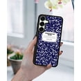 thumbnail image 5 of WIRESTER Shockproof Soft Rubber Cover Case for Samsung Galaxy S25+ / S25 Plus 6.7" 2025, Blue Composition Book, 5 of 5
