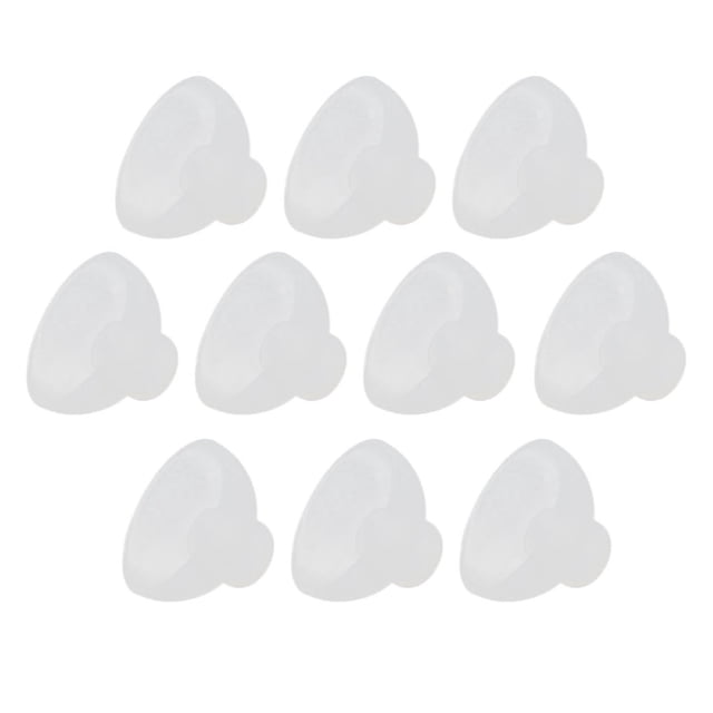 10 tapones de silicona cerrados para audífonos, desmontables y lavables, para la mayoría de los auriculares de 9 mm.