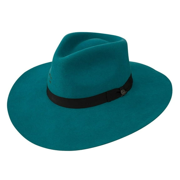 Charlie 1 Horse Women's Highway Wool Western Fashion Hat Teal Medium
