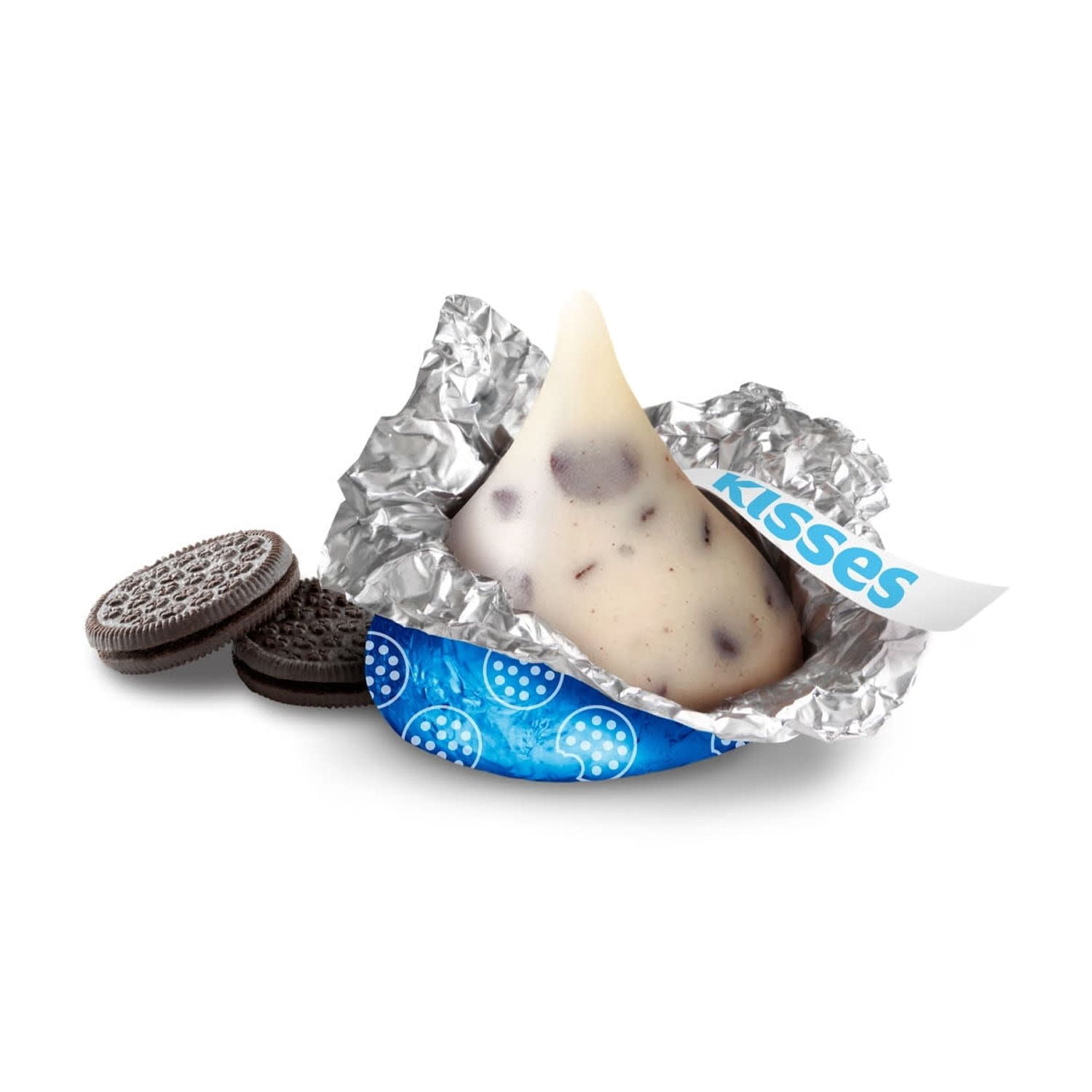 HERSHEY'S KISSES Cookies 'n' Creme Candy Share Pack, 9.1 OZ