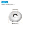 thumbnail image 2 of Uxcell M5.5x19mm Galvanized EPDM Bonded Sealing Neoprene Rubber Washers Gasket 200 Pack, 2 of 7