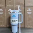 thumbnail image 1 of 40oz Stanley Stainless Steel Car Cup With Handle Insulated Travel Mug, 1 of 3
