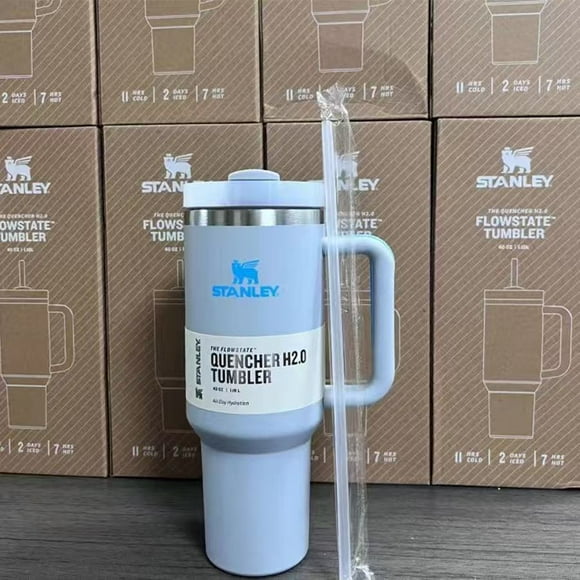 40oz Stanley Stainless Steel Car Cup With Handle Insulated Travel Mug