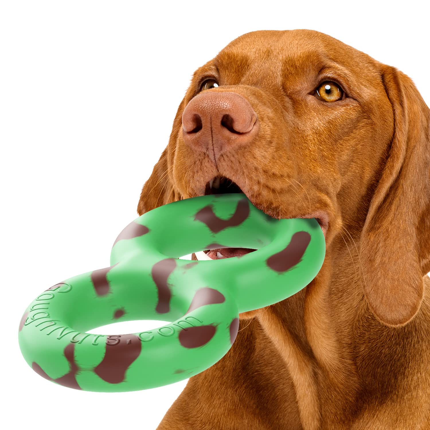 Goughnuts Dog Toys for Aggressive Chewers Virtually Indestructible