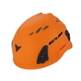 thumbnail image 1 of Casco de trepadora Trabajador de construcción Hardhat con correa de la barbilla Capacina ajustable Capa de montañismo Drrifting Hard Hard for Men Naranja, 1 of 8