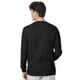 thumbnail image 4 of Hanes Beefy-T Unisex Long Sleeve T-Shirt Black XL, 4 of 5