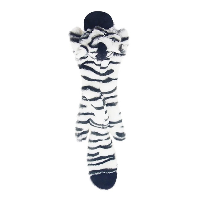 Promotion!Juguete de piel de animal de peluche sin relleno, resistente a las mordeduras, sonido para mascotas, pana, forma de animal de granja, 17,7 pulgadas