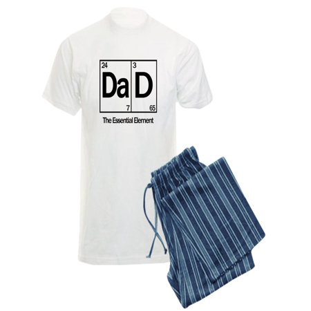 

CafePress - Dad: The Essential Element Pajamas - Men s Light Pajamas