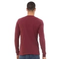 thumbnail image 4 of BELLA + CANVAS Men’s Long Sleeve T-Shirt, Multicolor Pullover Crew Neck Triblend Long Tee, ( 10 Pack, S ), 4 of 5