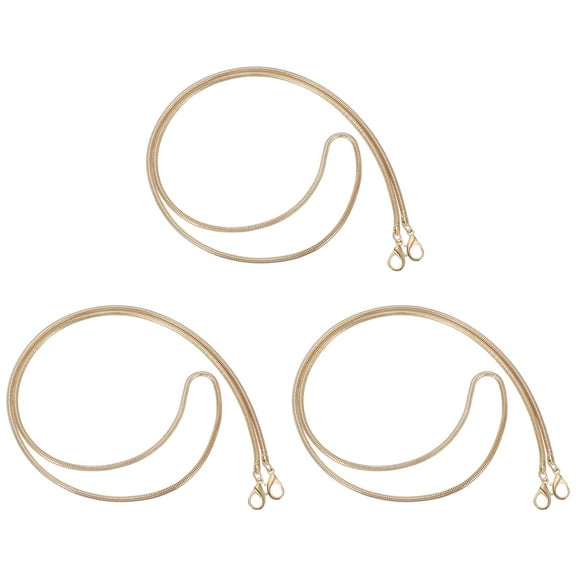 Uxcell Metal Chain Phone Lanyard, Anti Theft Crossbody Phone Strap for Bags and Wallets Gold 1.6 in