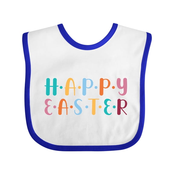 Inktastic Happy Easter Boys or Girls Baby Bib