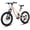 Pink, variant on 20 Inch Full Suspension Mountain Bicycle, Magnesium Frame Mountain Bikes,Outdoor Cycling Bike with 7 Speeds
