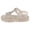 /c13White29, variant on WEIGFI Children'S Sandals Fashion Jelly Breathable Open Toe Soft Sole Casual Summer Footwear Adjustable Strap Funny Holiday Shoes,Black,2.5-3 Years