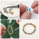 thumbnail image 4 of 450 cuentas de ojo malvado hechas a mano, cuentas de resina para pulseras y collares, 15 colores, 4 of 5