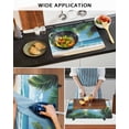 thumbnail image 6 of nqOlkjepod Large Induction Cooktop Protector Mat 24"x21", Summer Beach Coastal Stove Top Covers for Electric Stove, Palm Tree Sandy Vacation Decorative Stove Burner Cover Mats, Glass Top Stove Cover, 6 of 8