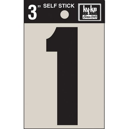 Hy-Ko Sticker House Number (Set of 10)