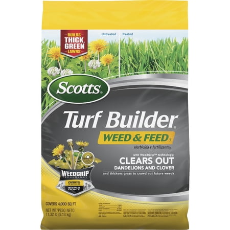 Scotts Co. Scotts Turf Builder Weed & Feed Lawn Fertilizer with Weed Killer - Single Pack