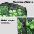 thumbnail image 4 of Saint Patrick's Day USB Organizer Oxford Cloth Waterproof Electronic Gadget Storage Bag 5.9x9.44x3.14 in Hard Drive Case Portable Small Box Cell Phone Charger Cord Organizer, 4 of 6