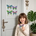 thumbnail image 4 of Colorful Wall Art Sea Turtle Wall Hanging Decor 6 X 4 Inch Acrylic Whimsical Wall Decor Decorative Wall Art for Home Living Room Bedroom 4 Pack, 4 of 5