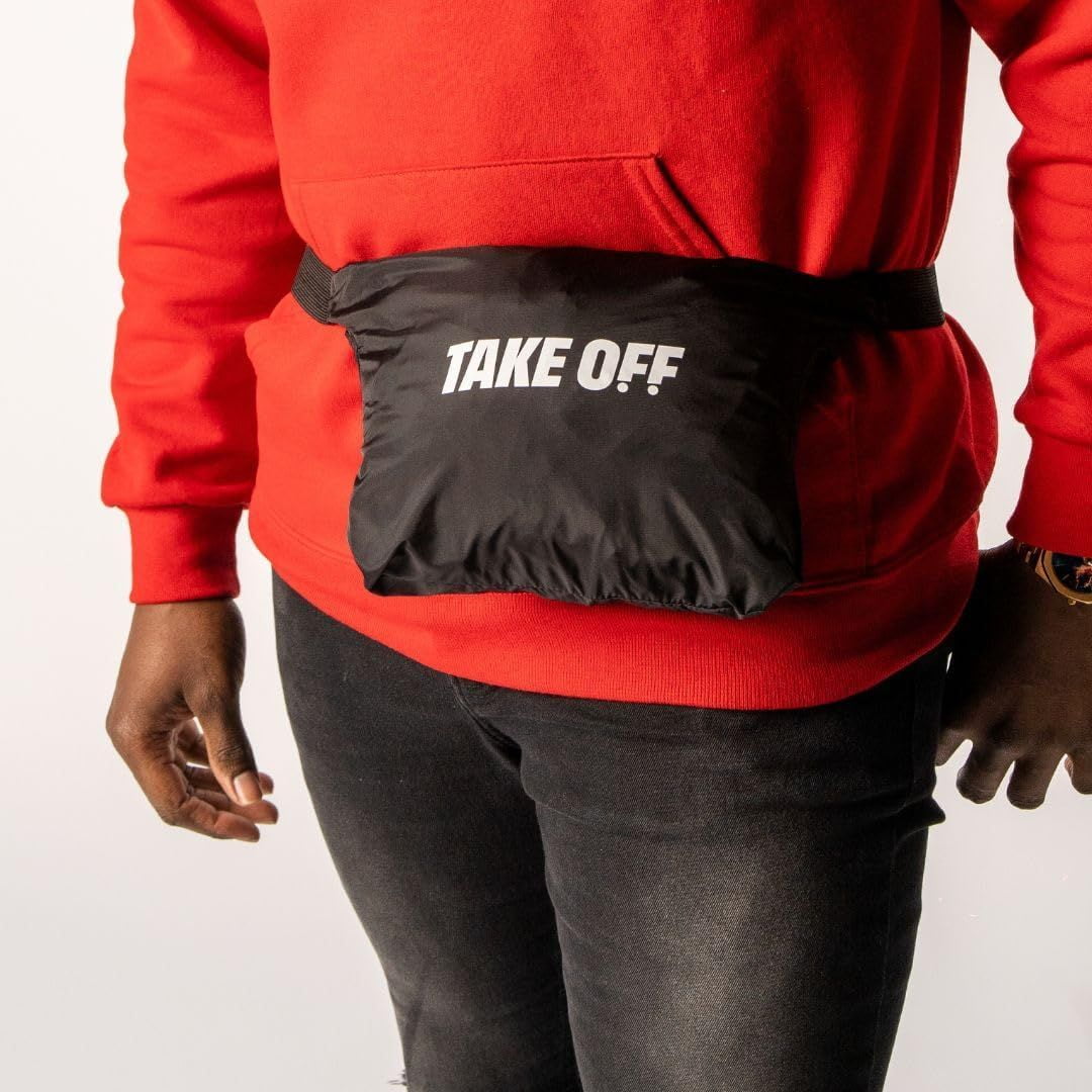 TAKE OFF Luggage Convertible Small Duffle Bag Jacket Carrying Bag Travel Essentials