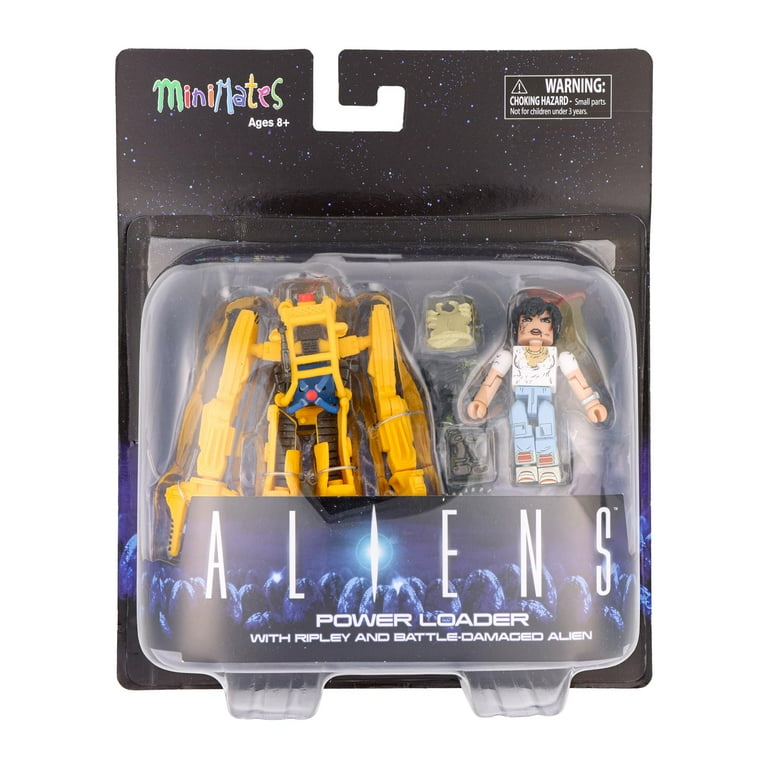 Aliens Deluxe Power Loader Action Figure Toy Set with Ripley