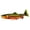 Hand Painted A, variant on Golden Trout Pin, F017, Pewter 2” Fish Lapel Pin, Hat, Pins, Brooch, Brooches, Jewelry, Gift, 100% Handmade in the USA, 200 Fish Designs Available