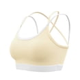 thumbnail image 3 of Vetsdori Womens Sports Bras Racerback Workout Bralette Wirefree Padded Soft,Summer Bras for Women Casual, 3 of 8