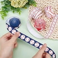 thumbnail image 6 of 20 Yards Baseball Ribbons 4 Styles 78 Sports Ball Ribbon Red White Wired Edge Ribbon Grosgrain Ribbon Fabric Ribbons, 6 of 7