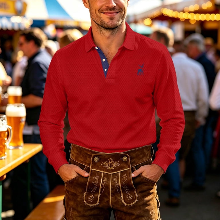oktoberfest men dress Premium Lederhosen Rustic Brown US 30 ORIGINAL GIFT What to Wear to Oktoberfest