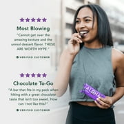 ALOHA Plant Based Protein Bars, Chocolate Fudge Brownie, 14g Protein (Pack of 12)