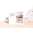 thumbnail image 2 of Little Blossoms Rainbow Baby Photo Frame, Hinged Tabletop Picture Frame, Gender-Neutral Nursery Decor, Baby Gift, White, 2 of 6