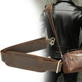 thumbnail image 6 of yuksok Leather Bag Strap Classic Shoulder Strap for Shoulder Handbags Clutch Wallet Coffee, 6 of 9