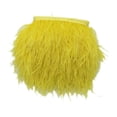 thumbnail image 1 of Tiras de Borlas de Plumas de Imitación Perfecl Cinta de Plumas Esponjosas Amarillo 36 Pul Pluma de avestruz, 1 of 4