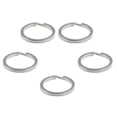 thumbnail image 1 of 5pcs Lvero Cuero Artesanía Hardware Herramienta de Deportes al Aire Libre 25mm Macarena Llavero Anillo Dividido, 1 of 8