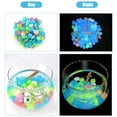 thumbnail image 3 of SZXZYGS 100Pcs Glow in the Dark Pebbles Luminous Stones Rocks for Garden Aquariums Decor Daily, 3 of 8