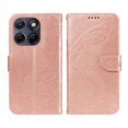 thumbnail image 1 of Wallet Case for Motorola Edge 70 Fusion Embossed Butterfly with Strap & Stand Pink, 1 of 5
