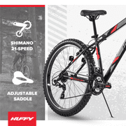 Huffy 27.5 Tekton Mountain Bike, Fits Riders 60+, Gray, Adult, Men's