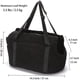 thumbnail image 2 of Bolsa lavable para perros, bolso para gatos, cesta para perros, bolsa para conejos, bolsa de viaje de pana para mascotas de campo, negro L, 2 of 4