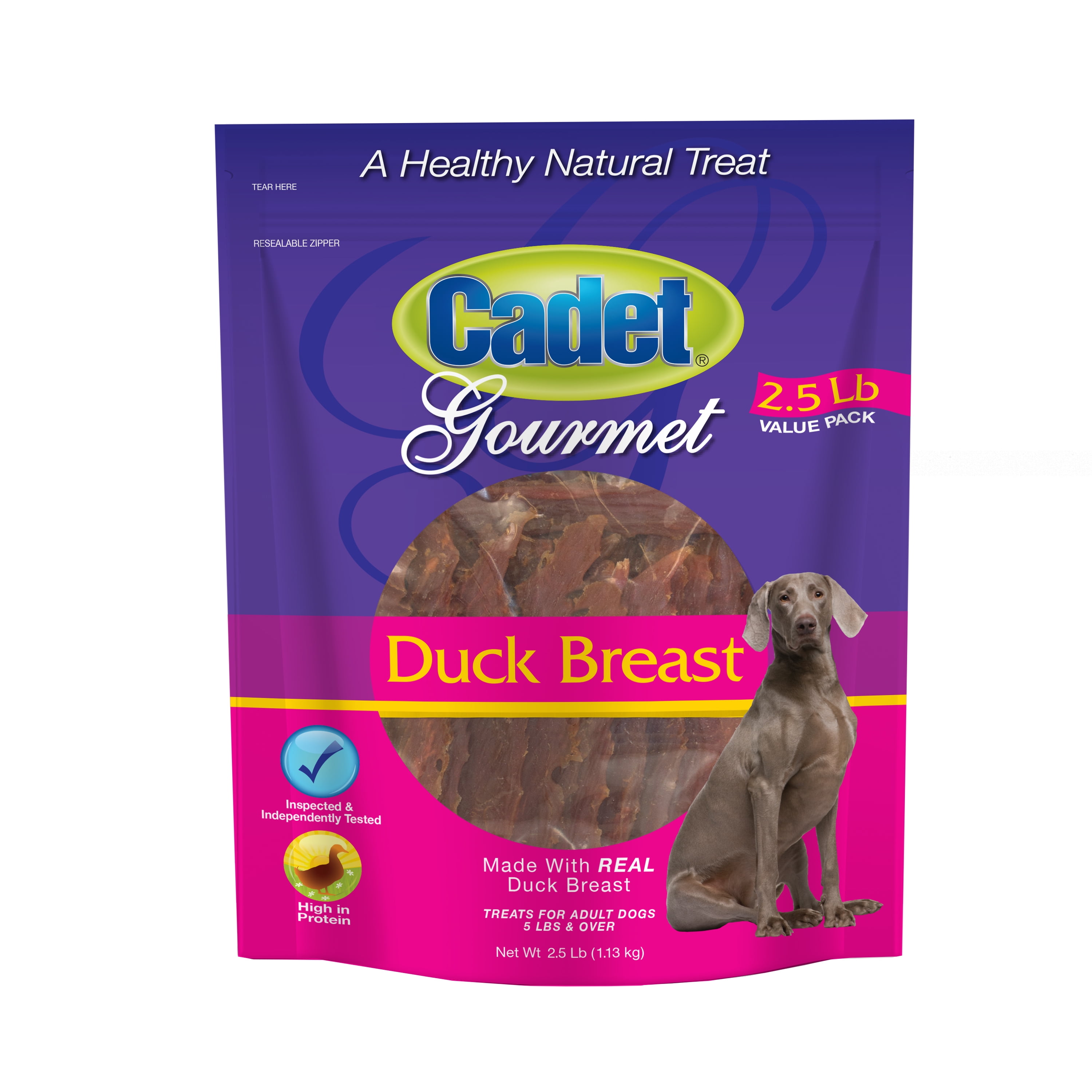 Cadet Premium Gourmet Breast Dog Treats 2.5 lb.