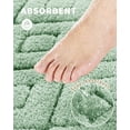 Bathroom Toilet Rug, Fluffy Thick Bathroom Mat for Toilet Mat, Non Slip
