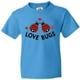 thumbnail image 3 of Inktastic Love Bugs Red Ladybugs Valentine's Day Youth T-Shirt, 3 of 5