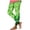 H, variant on Kilaqueen St Patricks Day Leggings for Women Shamrock Print High Elastic Waist Tummy Control Leggings Soft Stretchy Holiday Tights
