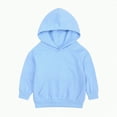thumbnail image 4 of Godom Pullover Hoodies Top for Kids Baby Boys Girls Child Hooded Sweatshirt Long Sleeve Shirt with Pocket, 4 of 4