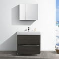 thumbnail image 5 of Fresca Senza Valencia 36'' Single Bathroom Vanity Set, 5 of 5